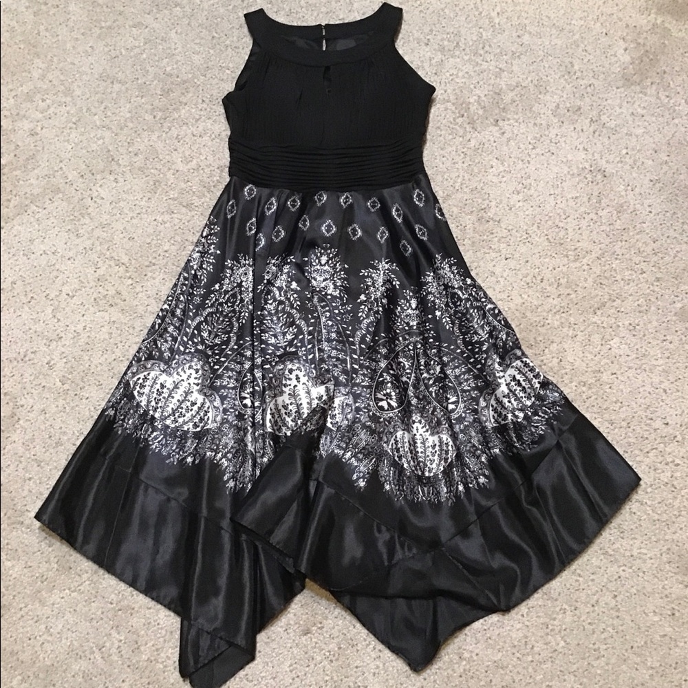 Ladies satin dress